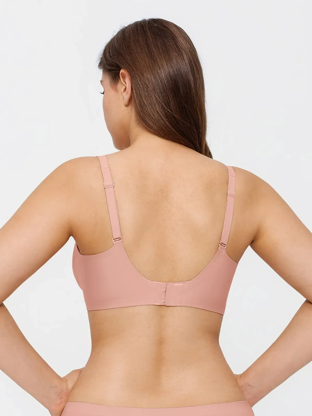 Seamless Wireless Jelly Leopard Contour Minimizer Support Bra